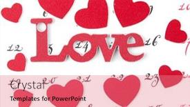  Presentation with february - Amazing slide deck having calendar-page-with-the-red backdrop and a coral colored foreground