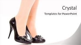  Presentation with low angle view of fictitious - Beautiful slide set featuring calf disease - low-angle view of woman backdrop and a sky blue colored foreground