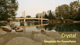  Presentation with cityscape - Slide deck enhanced with calgary cityscape from prince's background and a  colored foreground