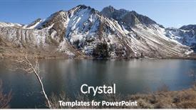  Presentation with farming canals california - Presentation theme consisting of california - near bishop - sierra nevada background and a  colored foreground