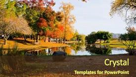  Presentation with fall colors - Amazing presentation having california fall colors - autumn in the park backdrop and a  colored foreground