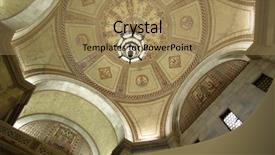  Presentation with los angeles - Cool new presentation with california government - pilars and doorway inside los backdrop and a coral colored foreground