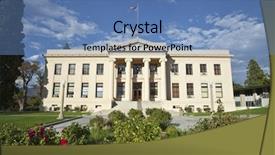  Presentation with united states - Beautiful slide deck featuring california government - warm afternoon light backdrop and a teal colored foreground