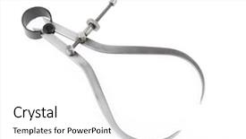  Presentation with plain - Beautiful PPT theme featuring calipers isolated over plain background backdrop and a  colored foreground