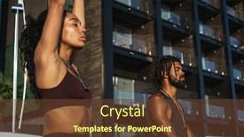  Presentation with exercises - Theme having calm-afro-american-couple-doing background and a tawny brown colored foreground