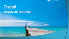  Presentation with god love - Cool new presentation theme with calm meditation path filled backdrop and a gray colored foreground