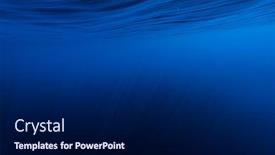  Presentation with calm sea - PPT layouts enhanced with calm-smooth-sea-with-sun background and a navy blue colored foreground