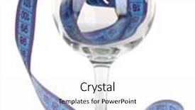  Presentation with alcoholic beverages - Amazing slide set having caloric alcoholic beverages backdrop and a white colored foreground