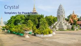  Presentation with phnom penh - Presentation featuring competitors - business cartoon about remaining loyal background and a white colored foreground.