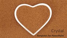  Presentation with heart health - Slides consisting of camelina-seed-for-good-heart background and a red colored foreground