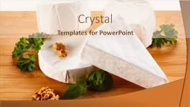  Presentation with camembert - Colorful PPT layouts enhanced with camembert-and-brie-cheese backdrop and a lemonade colored foreground