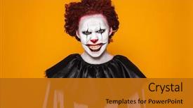  Presentation with black yellow - PPT layouts having camera isolated over yellow background and a gold colored foreground