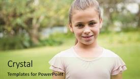  Presentation with looking up at trees from ground - PPT layouts enhanced with camera on the school ground background and a  colored foreground