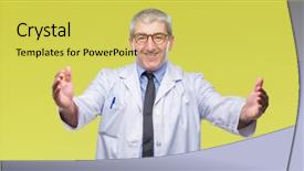  Presentation with horse sheep coat cow camel - PPT theme enhanced with camera smiling with open arms background and a  colored foreground