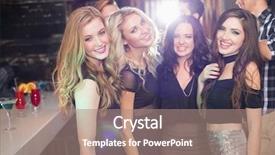  Presentation with smiling kids at summer camp - Presentation having camera together at the bar background and a  colored foreground