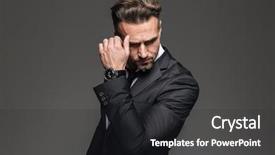  Presentation with graphite - Slide set having camera with fancy wrist watch background and a dark gray colored foreground