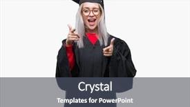  Presentation with hydrogen energy - Cool new presentation with camera with happy and funny backdrop and a  colored foreground