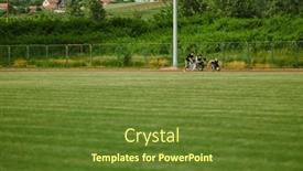  Presentation with course - Presentation design with cameraman-filming-the-participants background and a tawny brown colored foreground