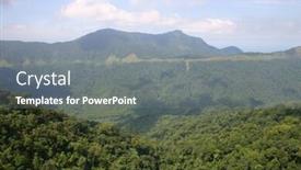  Presentation with brazil - Beautiful PPT theme featuring caminho-do-mar-santos-brazil backdrop and a gray colored foreground