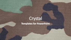  Presentation with abstract military camouflage made - Slide deck consisting of camo - camouflage background background and a dark gray colored foreground