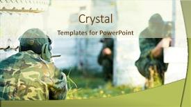  Presentation with sport - PPT theme with mading books - book made up in shape background and a dark gray colored foreground.