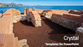  Presentation with rizal in spain - Cool new slide set with campello iberian settlement in illeta backdrop and a  colored foreground