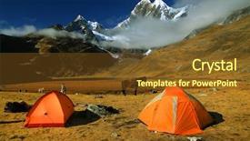  Presentation with music south america - Beautiful slides featuring camping in cordiliera huayhuash peru backdrop and a tawny brown colored foreground