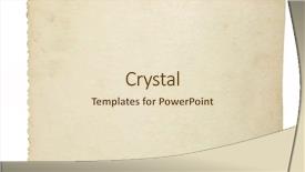  Presentation with aged paper - Beautiful presentation theme featuring yellow journalism - aged paper texture can be backdrop and a lemonade colored foreground