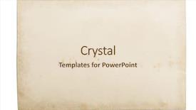  Presentation with aged paper - PPT theme consisting of aged paper texture can be used as background background and a lemonade colored foreground