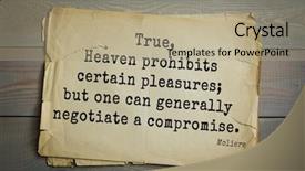  Presentation with comedian - Cool new slides with can generally negotiate a compromise backdrop and a mint green colored foreground