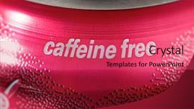  Presentation with free beugron pegassus - Theme enhanced with can of caffeine free soda background and a red colored foreground