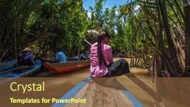  Presentation with mekong delta - PPT layouts having can-tho-vietnam-3-june background and a tawny brown colored foreground