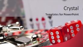  Presentation with win win - Slides consisting of can win or lose money background and a light gray colored foreground