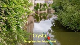  Presentation with bristol - Slide deck having cana - two women kayaking down background and a tawny brown colored foreground