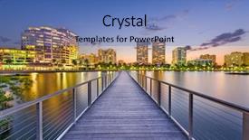  Presentation with florida beach - Beautiful presentation featuring cana - west palm beach florida usa backdrop and a teal colored foreground