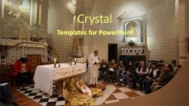  Presentation with miracle - Slide deck having cana-israel-december-30 background and a coral colored foreground