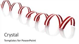  Presentation with barricade tape red and white - PPT layouts with eletronics - e-books education eletronic information reading background and a coral colored foreground