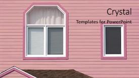  Presentation with minimalistic - Slide set featuring canada minimalistic style in pink background and a coral colored foreground