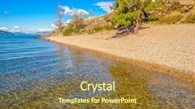  Presentation with canada ontario lake of two - Beautiful presentation featuring canada okanagan lake in kelowna backdrop and a tawny brown colored foreground