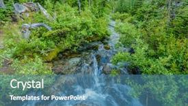  Presentation with british columbia - Slide set with canada upper joffre lake background and a  colored foreground