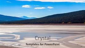  Presentation with canadian - Colorful presentation enhanced with canadian-rockies-the-shallow-medicine backdrop and a soft green colored foreground