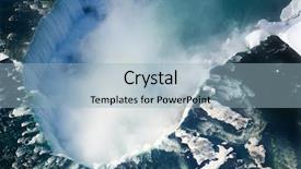  Presentation with canadian - Amazing slides having canadian section of niagara falls backdrop and a light blue colored foreground