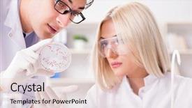  Presentation with underage drinking two teenagers having - Beautiful slide deck featuring cancer research - two chemists having discussion backdrop and a lemonade colored foreground