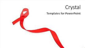  Presentation with awareness - Amazing presentation having cancer reto - aids awareness red heart ribbon backdrop and a  colored foreground