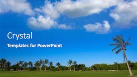  Presentation with mexico cancun - Beautiful presentation theme featuring  backdrop and a  colored foreground