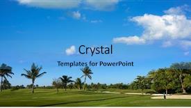  Presentation with mexico cancun - Beautiful theme featuring cancun mexico kukulcan boulevard golf backdrop and a light blue colored foreground