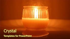  Presentation with bulb - Audience pleasing slide set consisting of candel - time laps aka bulb exposure backdrop and a  colored foreground