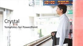  Presentation with asia indian war - Slides enhanced with candid asian indian businessman waiting background and a white colored foreground