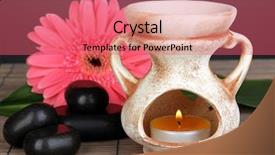  Presentation with aromatherapy - PPT theme with friends celebration cheers happiness drunk background and a coral colored foreground