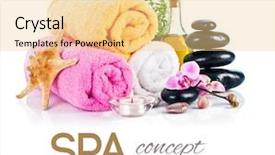  Presentation with candle - Amazing slides having candle isolated on white backdrop and a blonde colored foreground